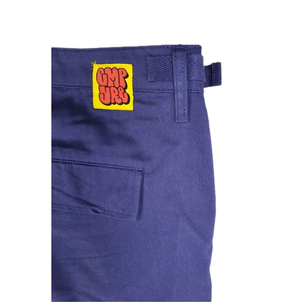 Empyre Relax Cargo Pants Neon Blue Mens Size 40 Baggy Skate 90s Y2K - Picture 6 of 10
